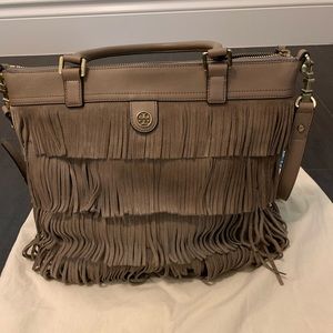 Tory Burch Large Fringe Tote